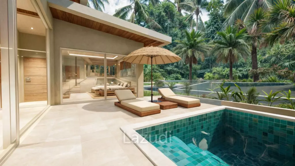 Modern 2-Bedroom Villa with Pool in Mae Nam Ko Samui