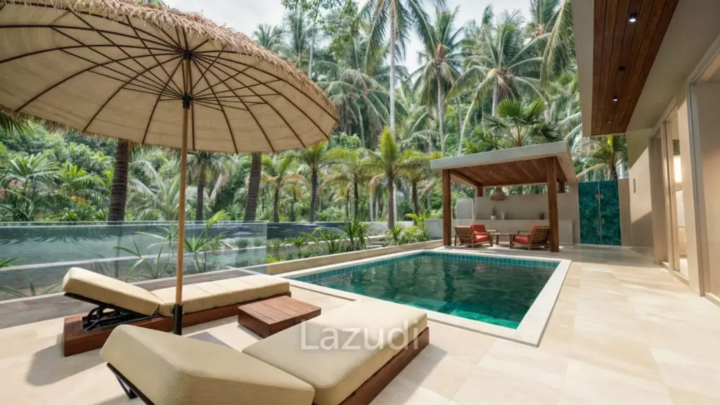 Modern 2-Bedroom Villa with Pool in Mae Nam Ko Samui