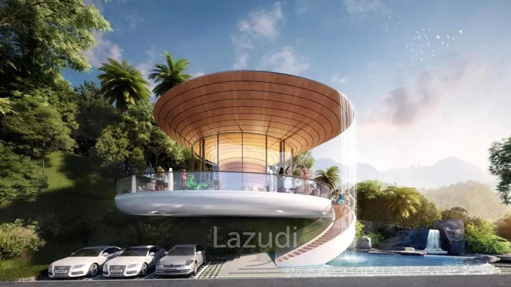 4 Bed 5 Bath 513.81 SQ.M Aurora Kata Top Seaview Villa