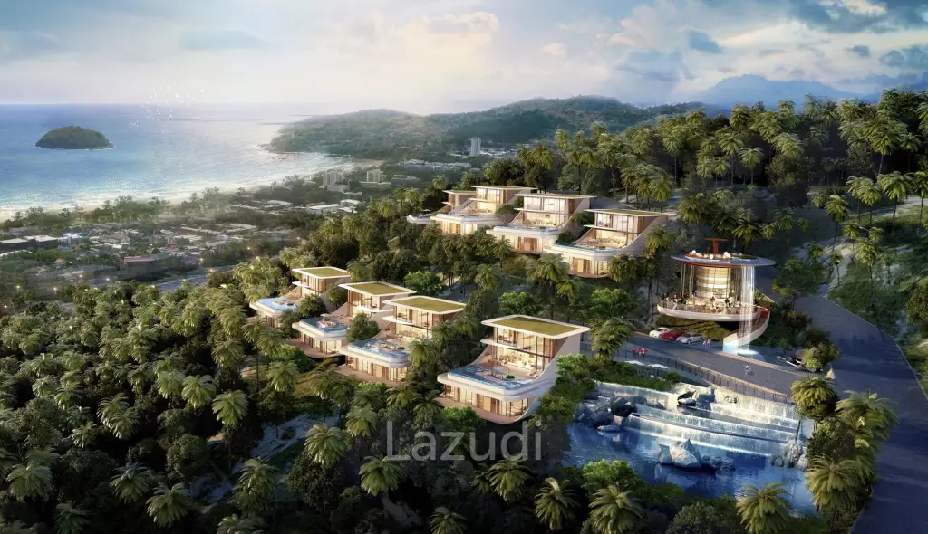 4 Bed 5 Bath 513.81 SQ.M Aurora Kata Top Seaview Villa