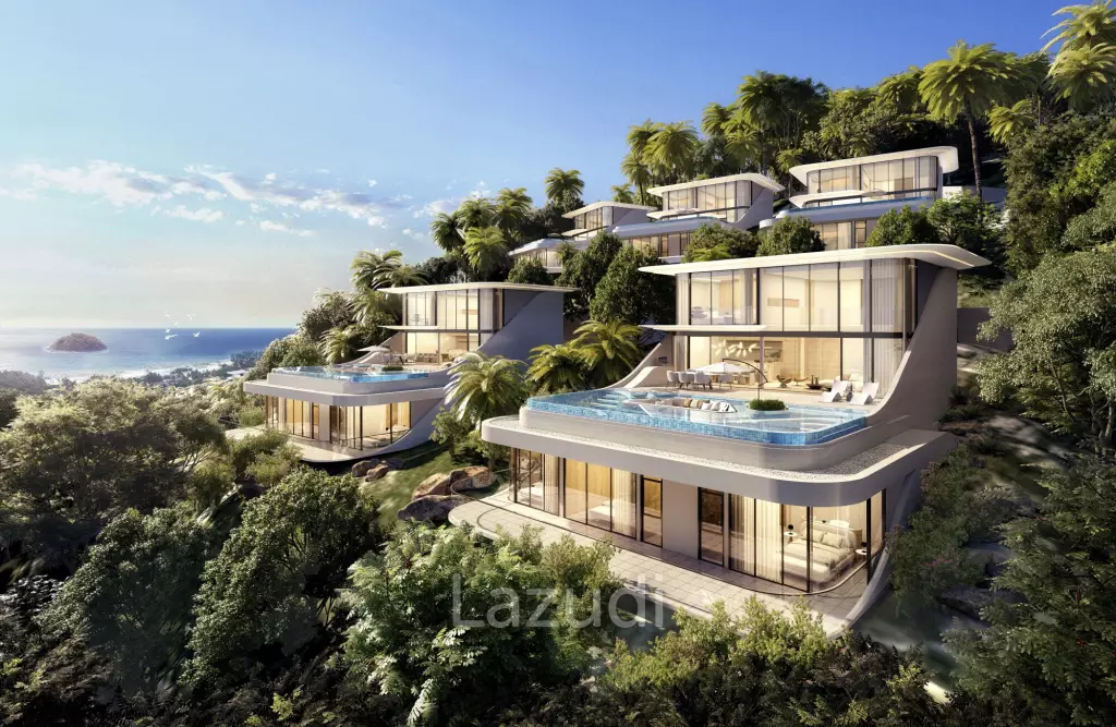 4 Bed 5 Bath 513.81 SQ.M Aurora Kata Top Seaview Villa