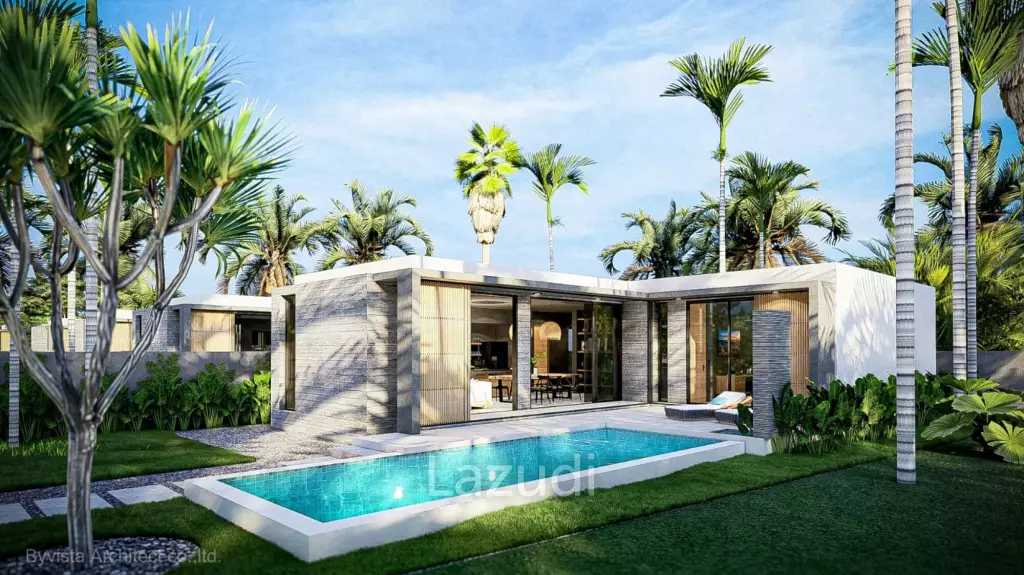 Modern 2-Bed Loft-Style Pool Villa in Peaceful Lamai Area