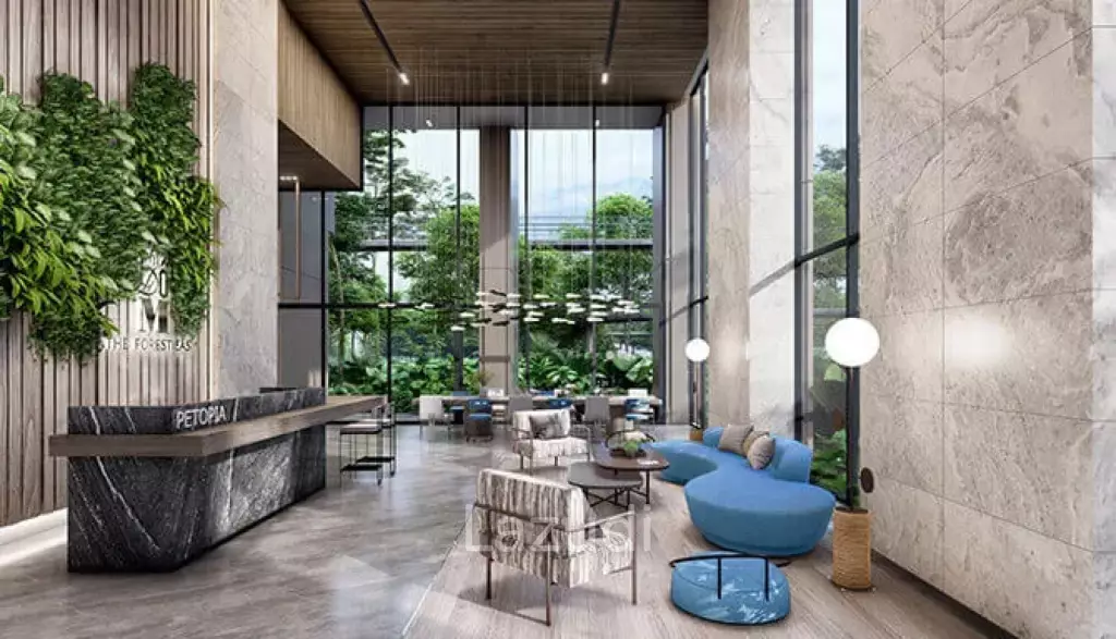 1 Bed 1 Bath 35.3 SQ.M Whizdom The Forestias Petopia