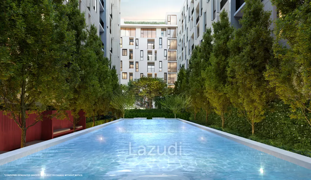 2 Bed 2 Bath 41.64 SQ.M Quintara MHy'GEN Ratchada-Huai Kwang