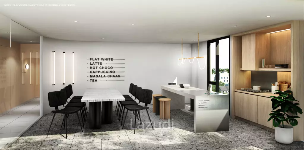 2 Bed 2 Bath 41.64 SQ.M Quintara MHy'GEN Ratchada-Huai Kwang