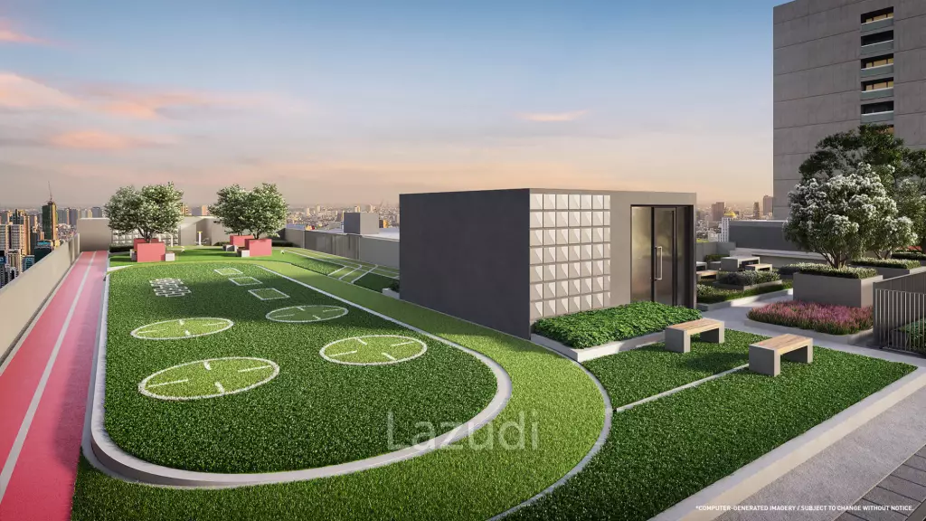2 Bed 2 Bath 41.64 SQ.M Quintara MHy'GEN Ratchada-Huai Kwang