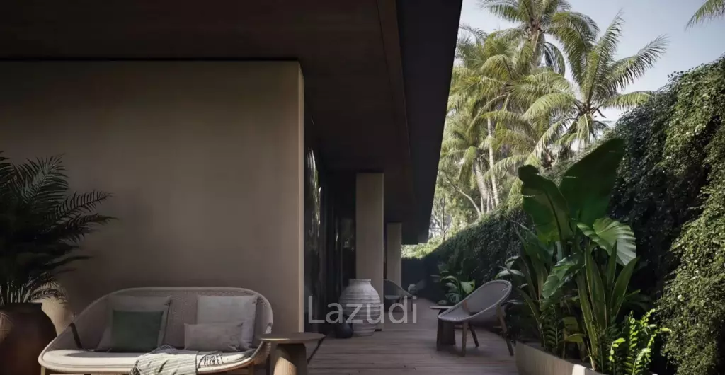 Elegant 3-Bedroom Beachside Pool Villa Just 350m from the Beach