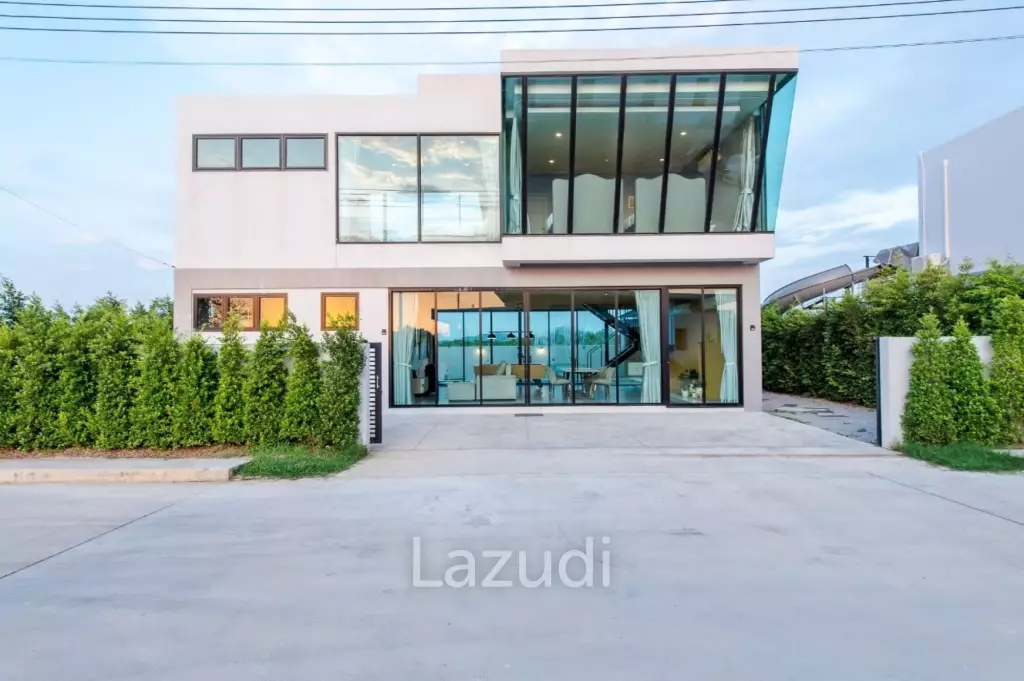 2-Storey Modern Pool Villa with slide in Leleaf Valley Hua Hin
