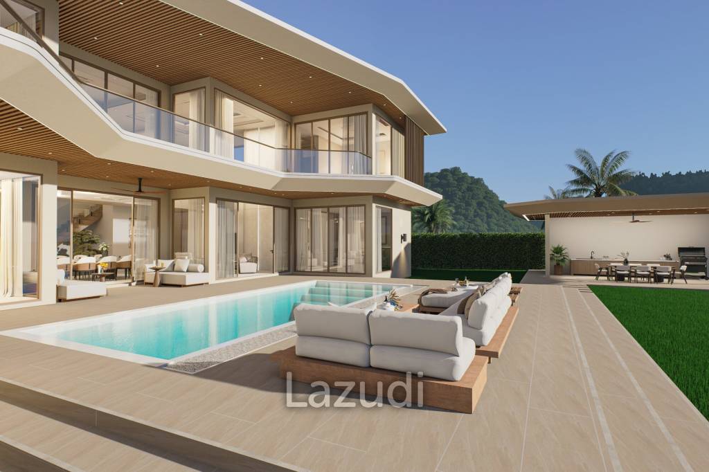 3 Beds 4 Baths 445 SQ.M Serene Villa Hua Hin