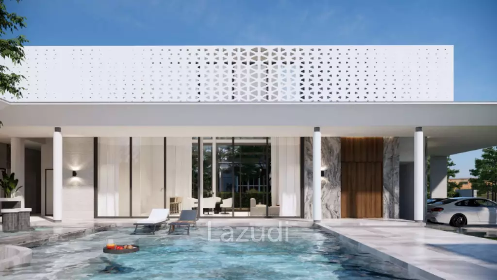 3 Bed 3 Bath 603.7 SQ.M The Orchid Hua Hin Villa U-Shape