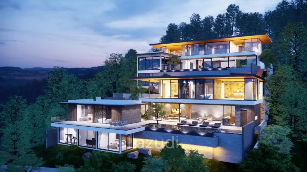 Luxurious 4-Bedroom Sea View Villa in Chaweng, Koh Samui