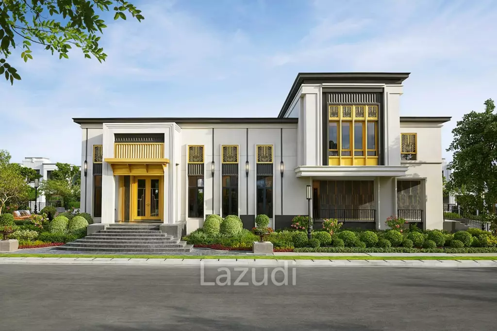 Luxury Detached Home in Setthasiri Wongwaen Chatuchot Bangkok
