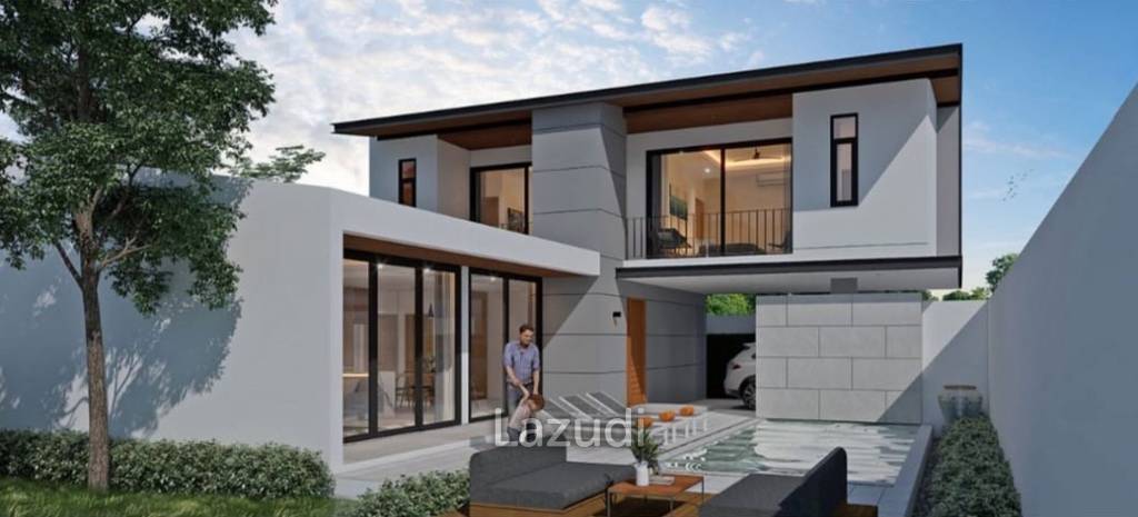 3 Bed 3.5 Bath 285.69 SQ.M Golden Pool Villas Plai Laem Phase 2