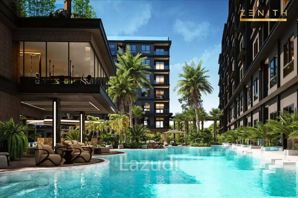 1 Bedroom 1 Bathroom 30 SQ.M Zenith Pattaya