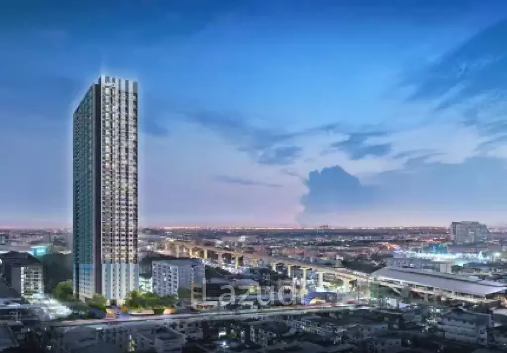 41 Sqm 2 Bed 1 Bath Condo For Sale in Ideo Ramkamhaeng-Lamsali Station