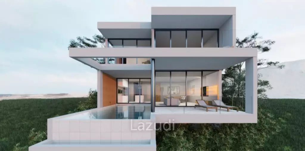 3-Bedroom Sea View Villa in Plai Laem Soi 8