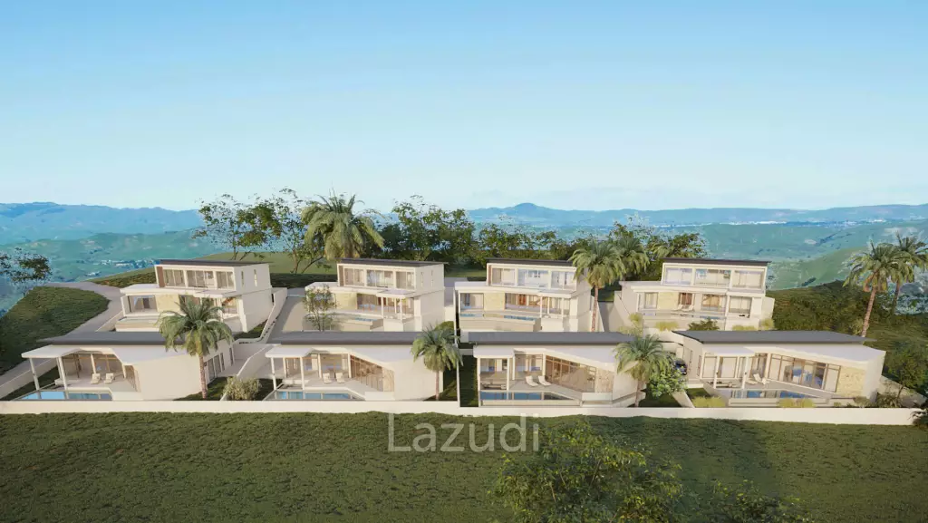 3-Bedroom Sea View Villa at Le Reve – Panoramic Paradise in Koh Samui