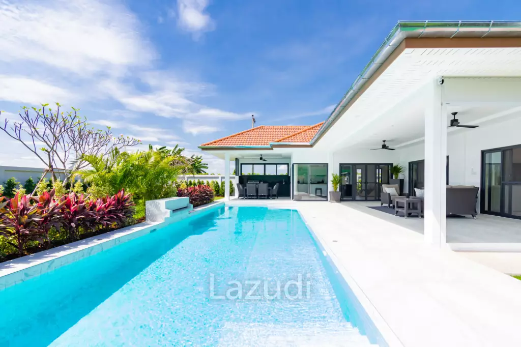 202 sqm pool villa in Mali Bua, Thap Tai Hua Hin