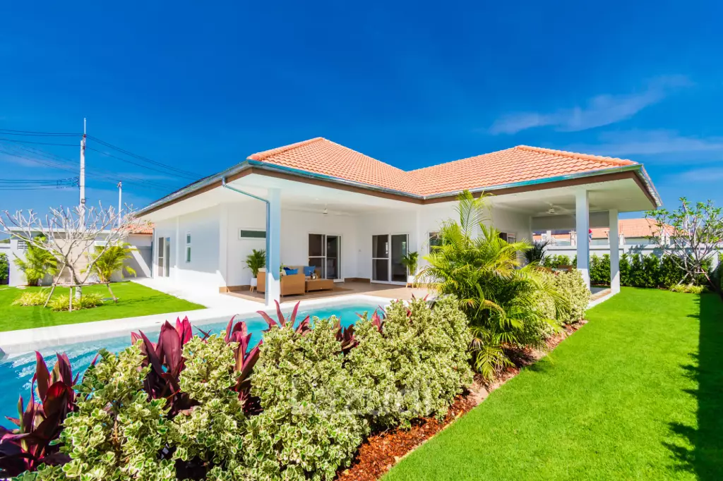 202 sqm pool villa in Mali Bua, Thap Tai Hua Hin