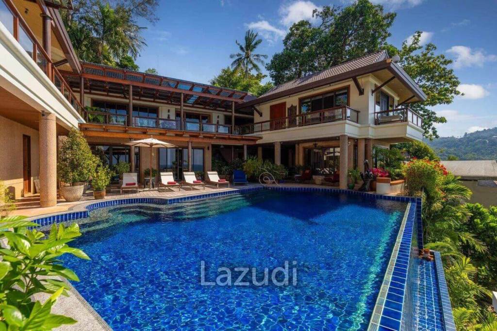 Luxurious 8 bed, 11 bath, Oceanfront Villa in Kata
