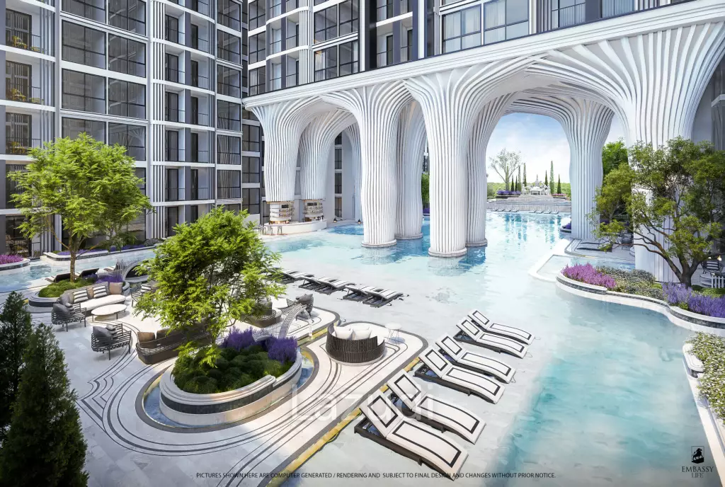 Embassy Life 2 Bedrooms 2 Bathrooms 52 SQ.M.