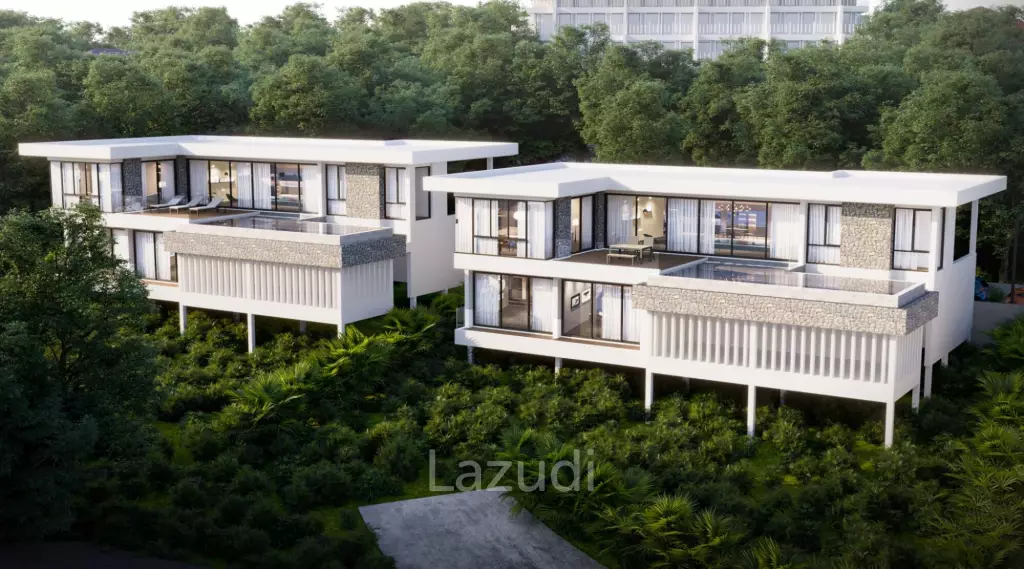 3-Bed Sea View Villa in Plai Laem