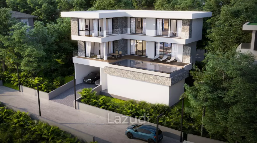 3-Bed Sea View Villa in Plai Laem