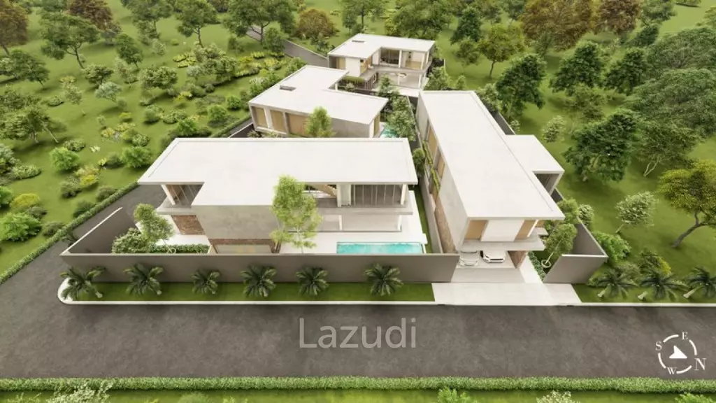 3 Bed 4 Bath 381.40 SQ.M Serene Villas Cherngtalay