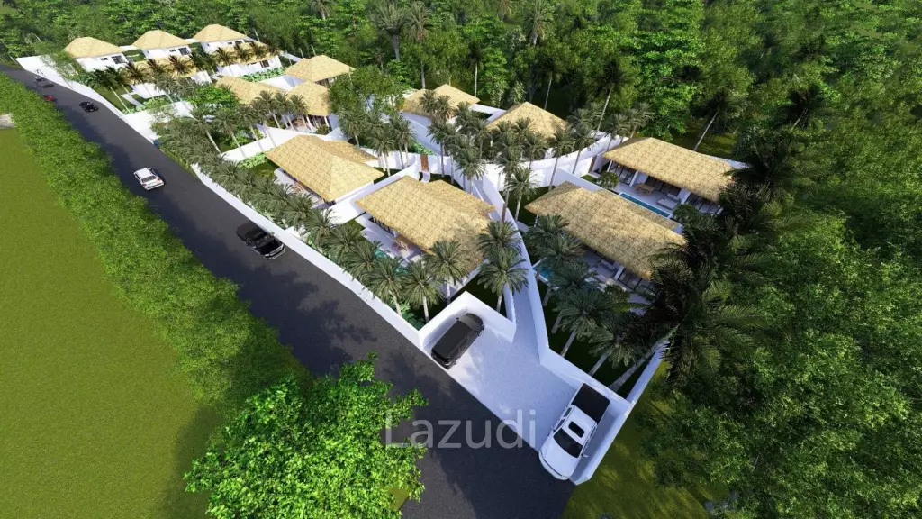 Balinese-Style 2-Bedroom Villa in Ko Phangan – 8 Mins to Beach