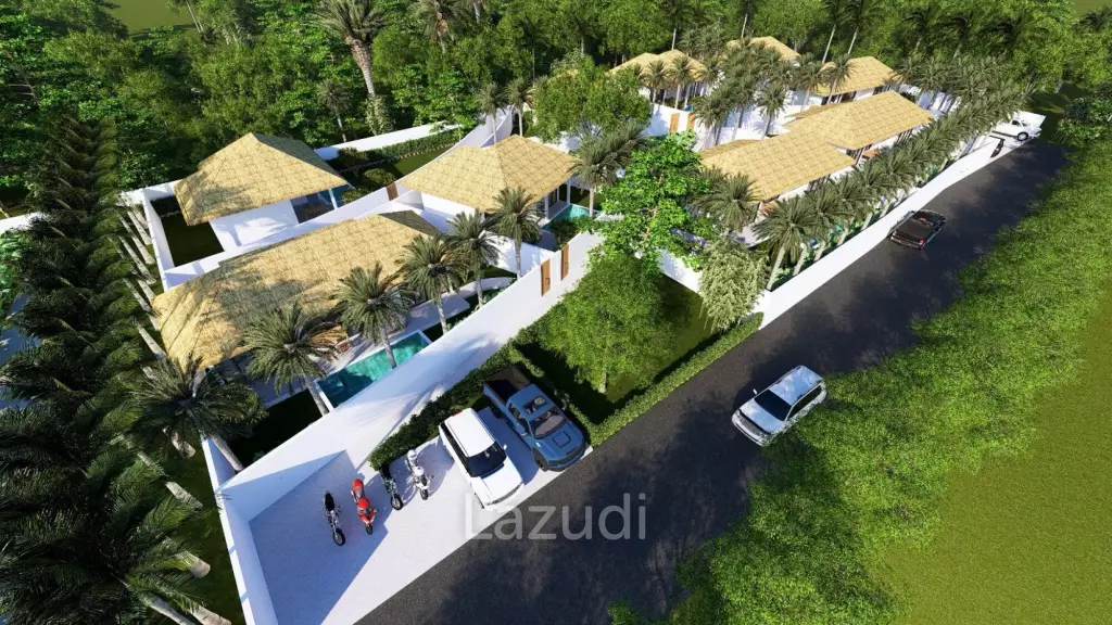 Balinese-Style 2-Bedroom Villa in Ko Phangan – 8 Mins to Beach