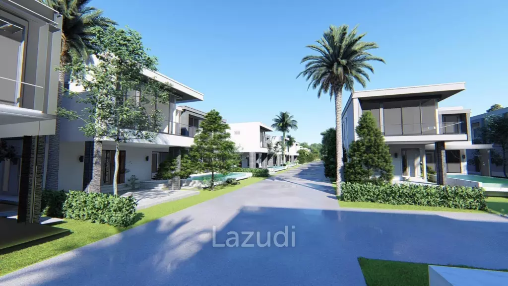 5 Beds 6 Baths 374 SQ.M. Luxury Vista Villa Pattaya