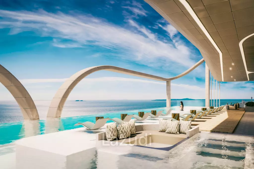 2 Bedrooms 2 Bathrooms 76.92 SQ.M. Seaspire Jomtien