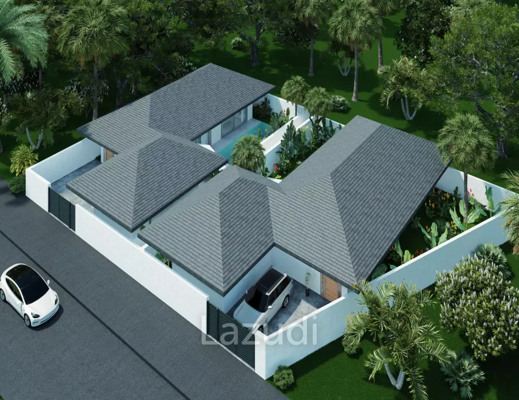 Modern 1-Bedroom Pool Villas Near Santiburi Golf Course