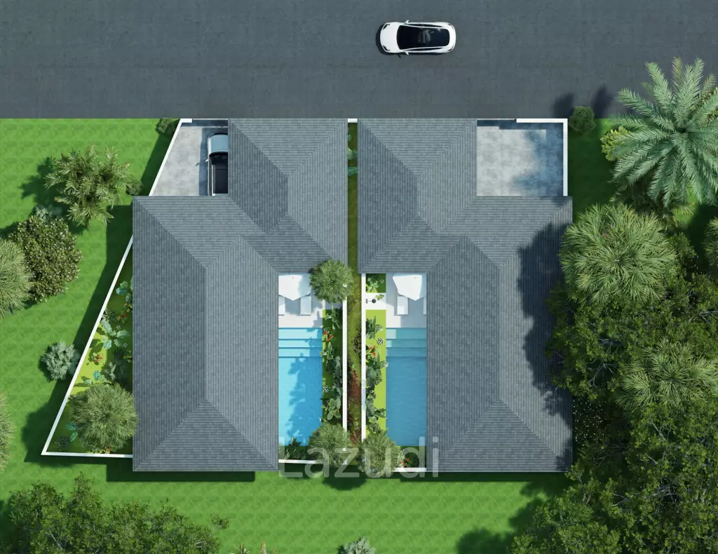 Modern 1-Bedroom Pool Villas Near Santiburi Golf Course