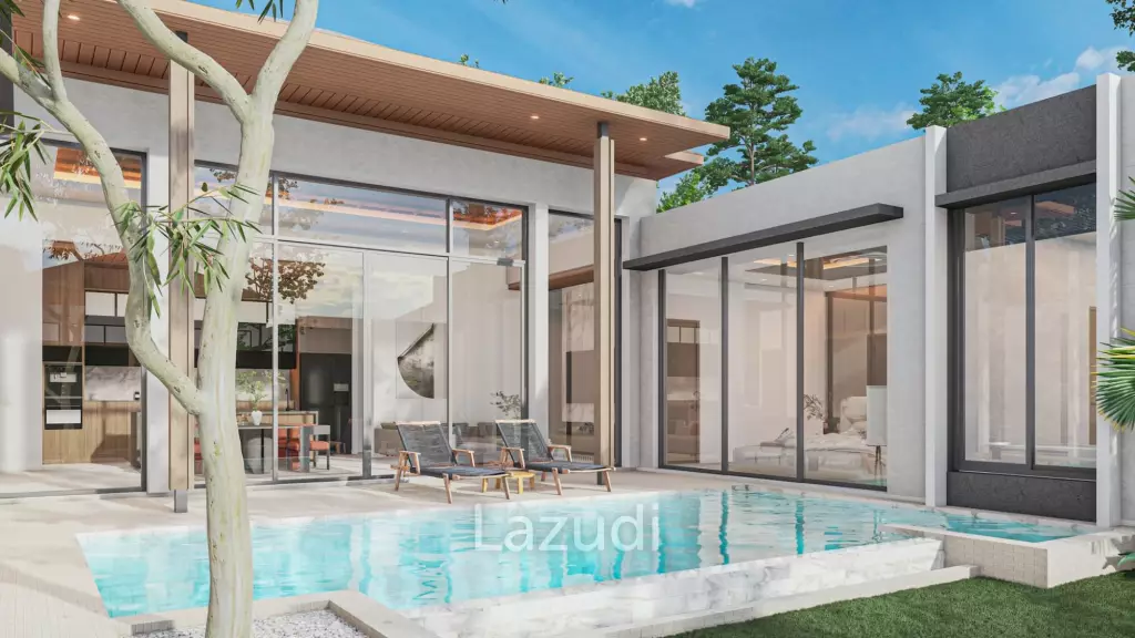 4-Bedroom Pool Villa For Rent Near BCIS in Chalong