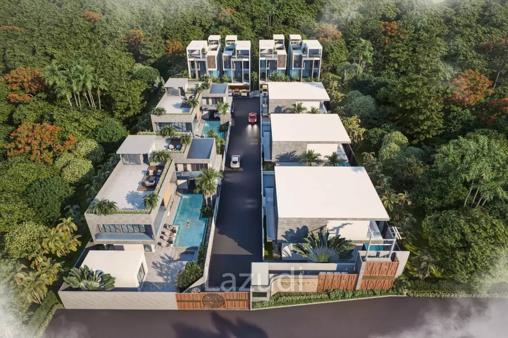 4 Bedrooms 5 Bathrooms 405 SQ.M. Tree Villa