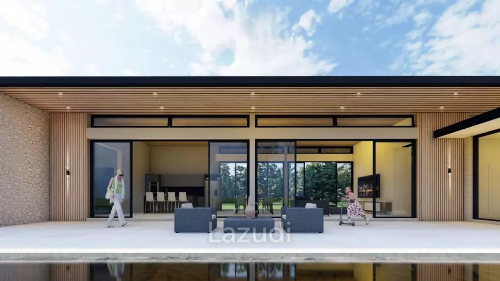 Modern 4-Bedroom Villa with Pool in Thap Tai Hua Hin