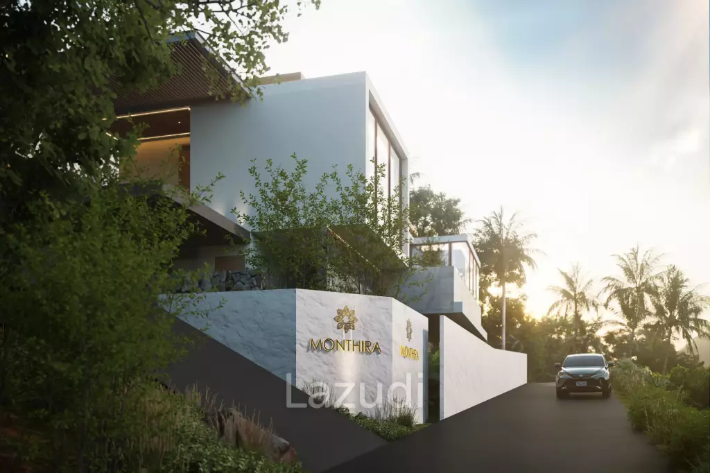 Luxury 3-Bed Sea Views Villa in Plai Laem