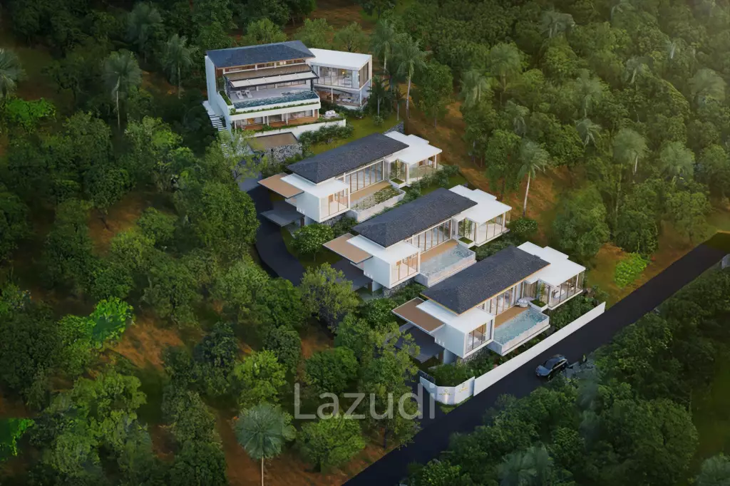 Luxury 3-Bed Sea Views Villa in Plai Laem