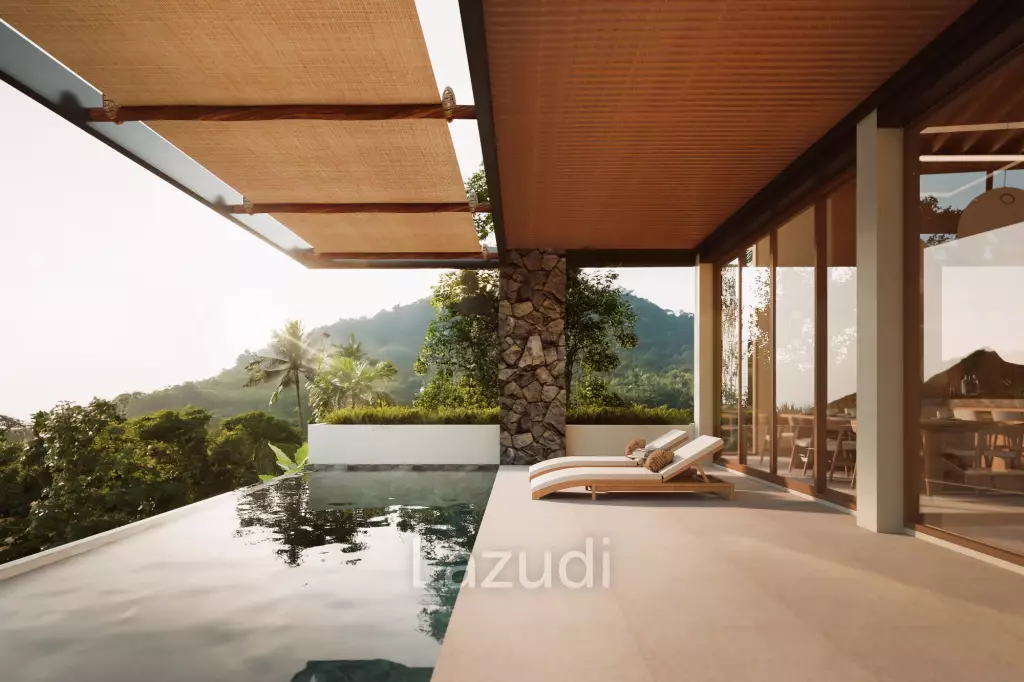 Luxury 3-Bed Sea Views Villa in Plai Laem