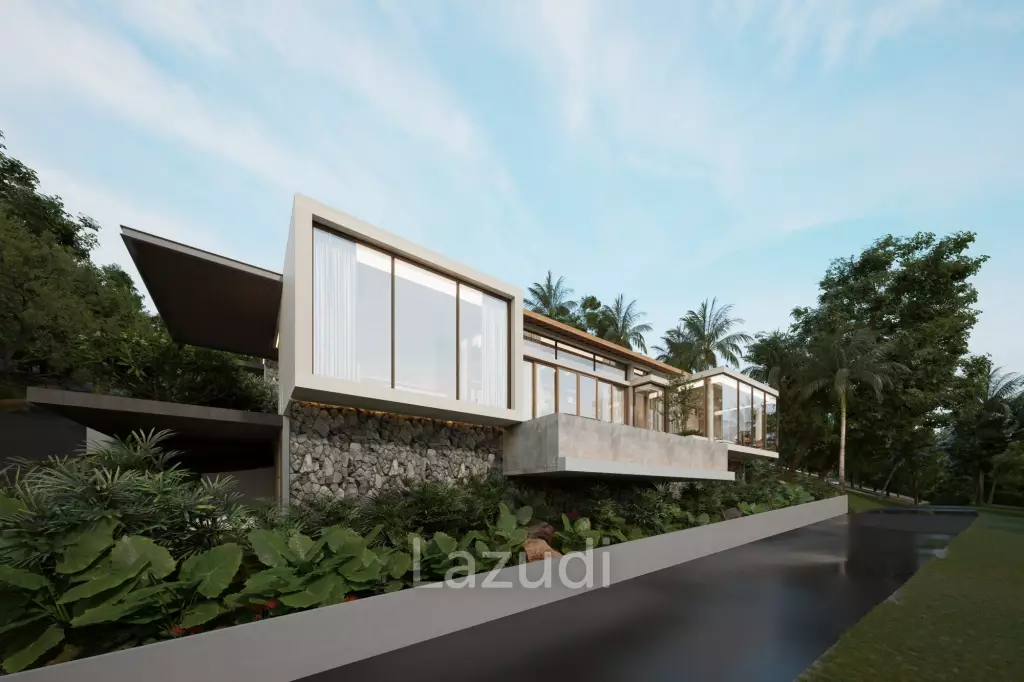 Luxury 3-Bed Sea Views Villa in Plai Laem