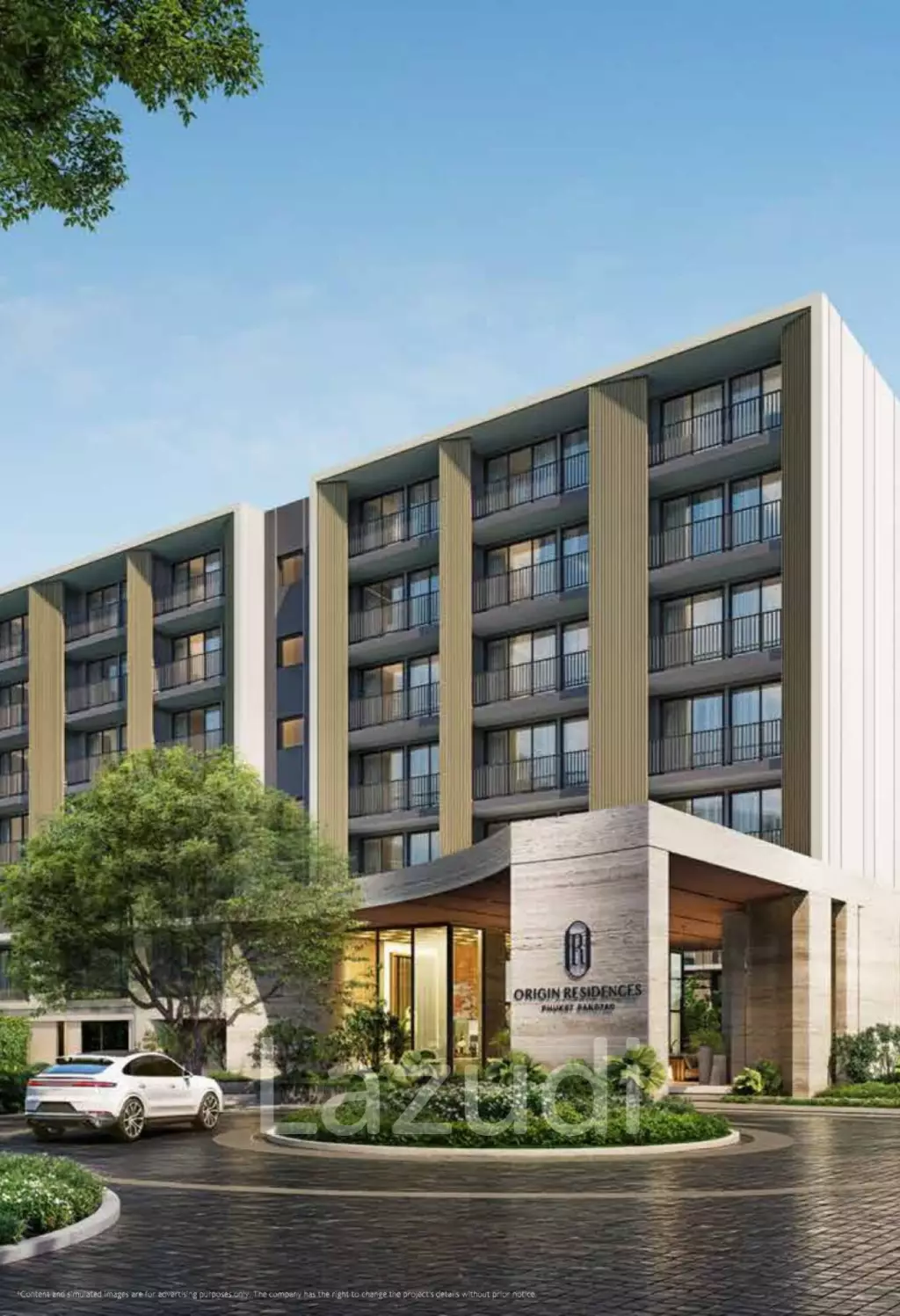 1 Bed 1 Bath 40.35 SQ.M  Origin Residences Phuket Bangtao