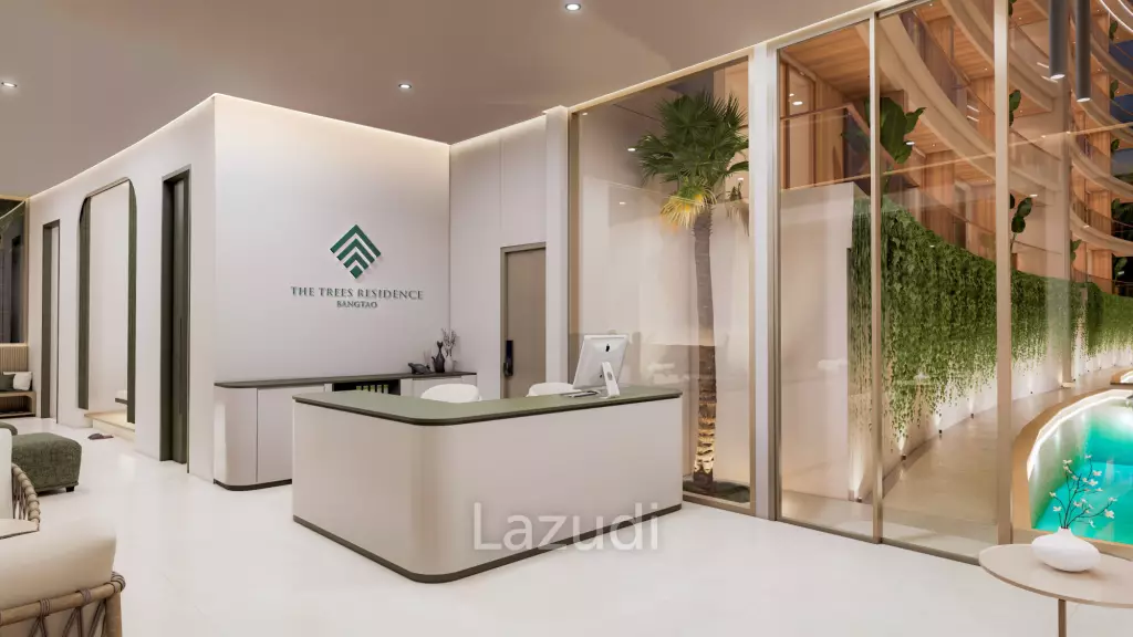 2 Bed 2 Bath 55.03 SQ.M The Trees Residence in Choeng Thale