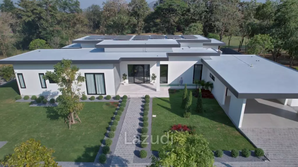 828 sqm modern pool villa on 3200 sqm in Springfield Estate Hua Hin, Cha-Am