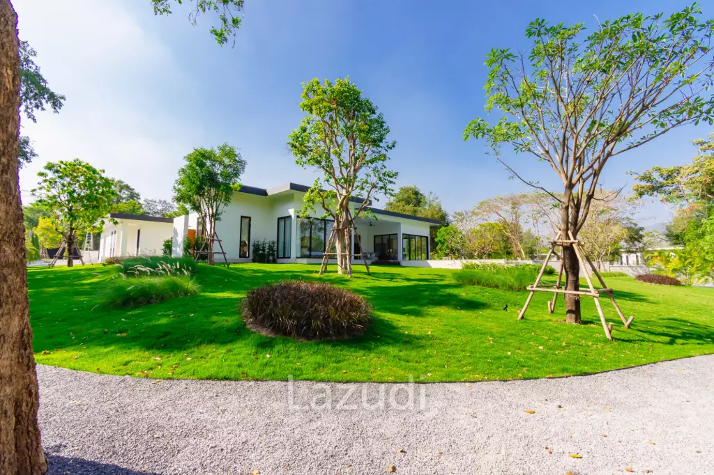 828 sqm modern pool villa on 3200 sqm in Springfield Estate Hua Hin, Cha-Am