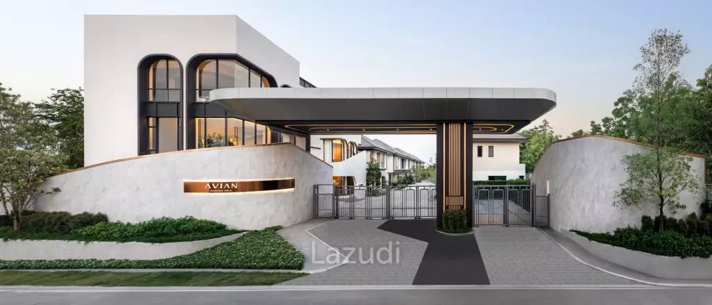 262 sqm modern 4 bed detached house in AVIAN Bangna KM.5 Bang Plee