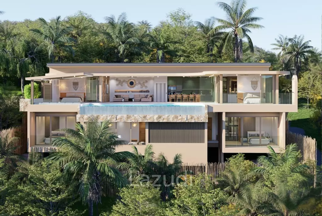 Luxury 5-Bedroom Villa with Cinema, Private Elevator & Sea Views