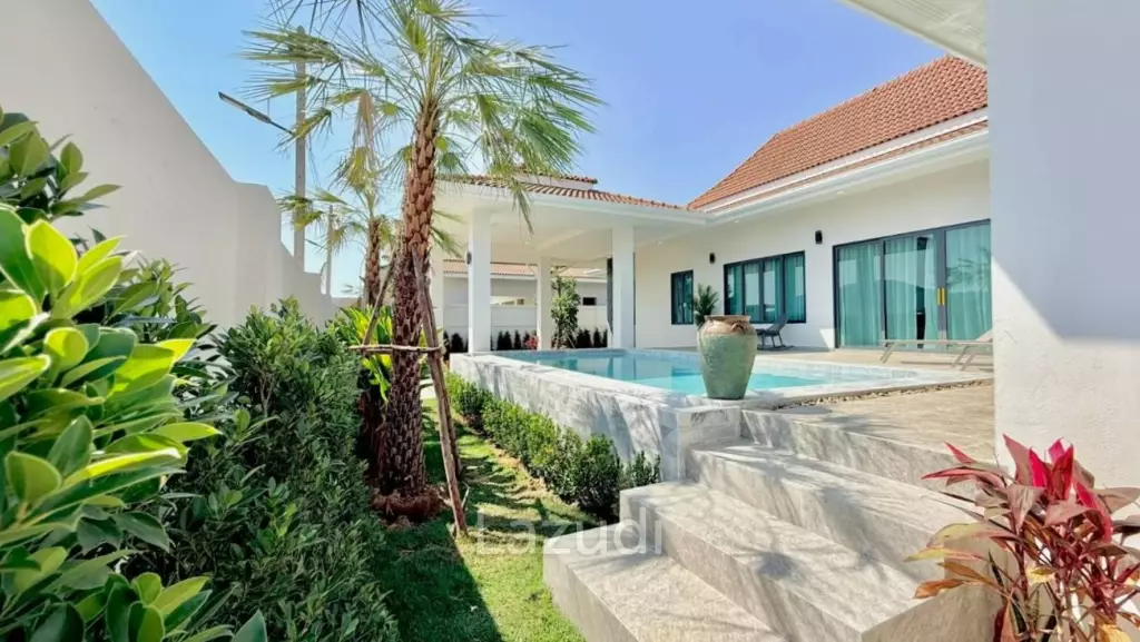 113 sqm modern pool villa in Wang Phong Pran Buri