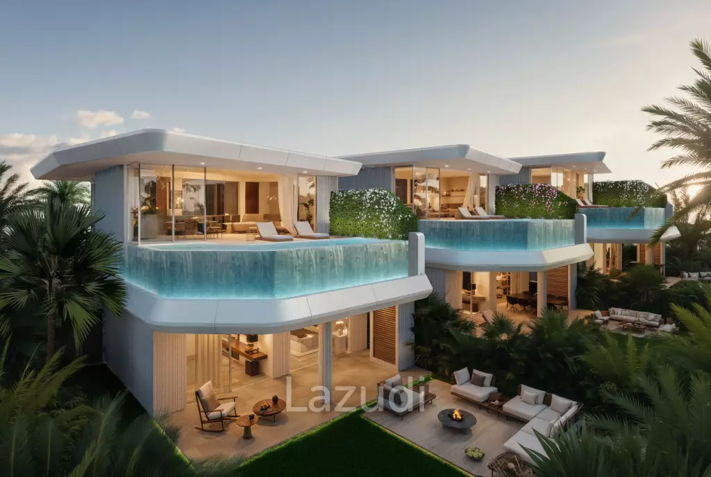 The Crest | Modern 3-Bedroom Sea View Villas with Beachfront Facilities