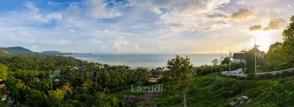 4-Bed Sunset Sea View Villa in Bang Makam
